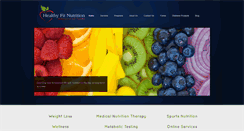 Desktop Screenshot of healthyfitnutrition.net